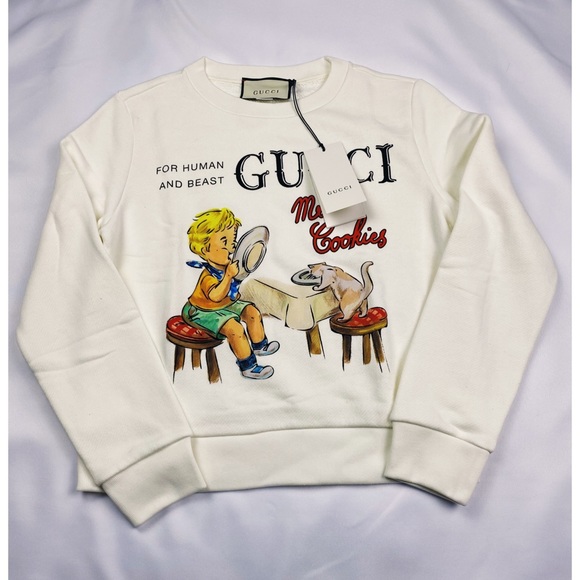 Gucci mad cookies sweatshirt off white - Picture 7 of 15